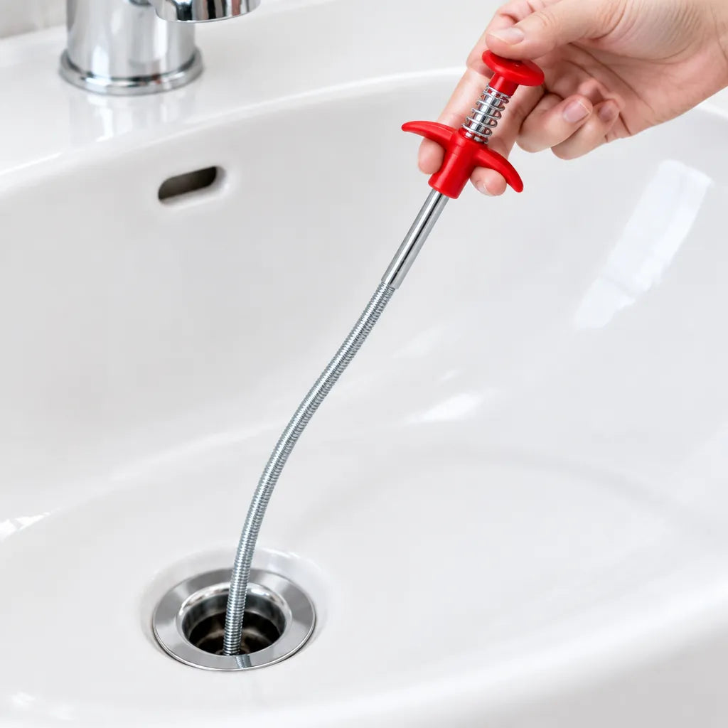 Drain Snake Hair Clog Remover with Claw Grabber