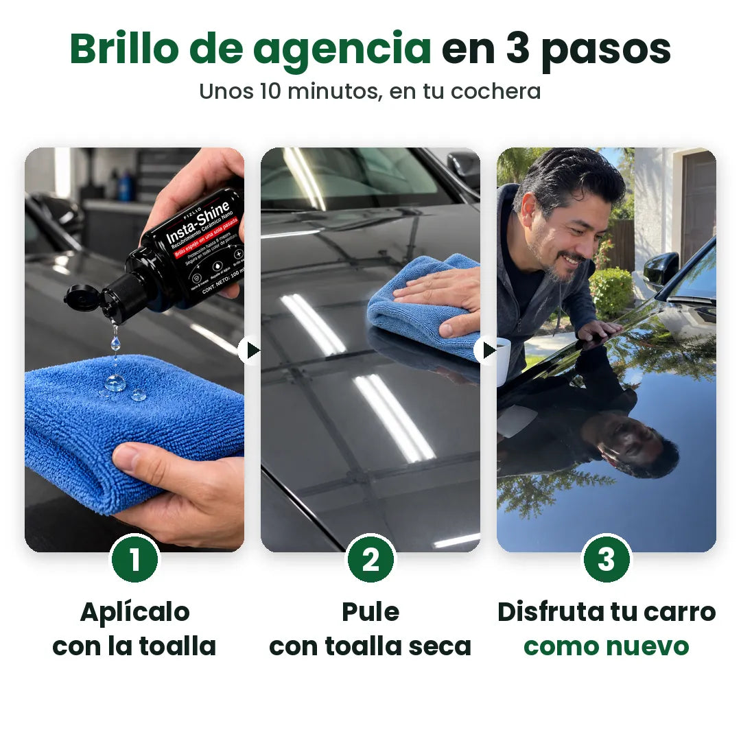 Insta-Shine Recubrimiento Cerámico Nano para Carro
