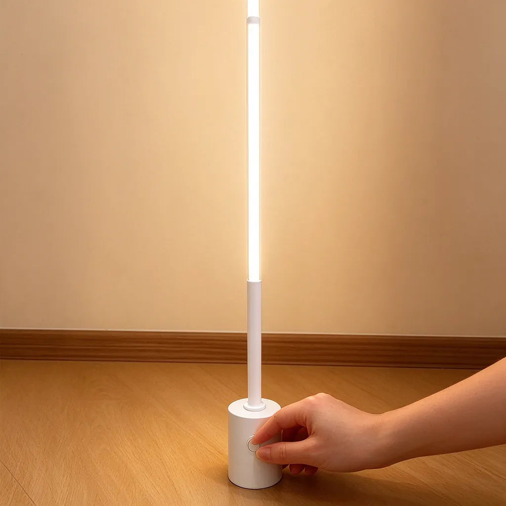 Slim LED Floor Lamp, Modern Corner Light