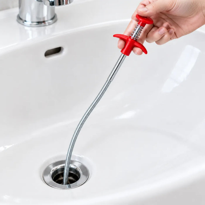 Drain Snake Hair Clog Remover with Claw Grabber