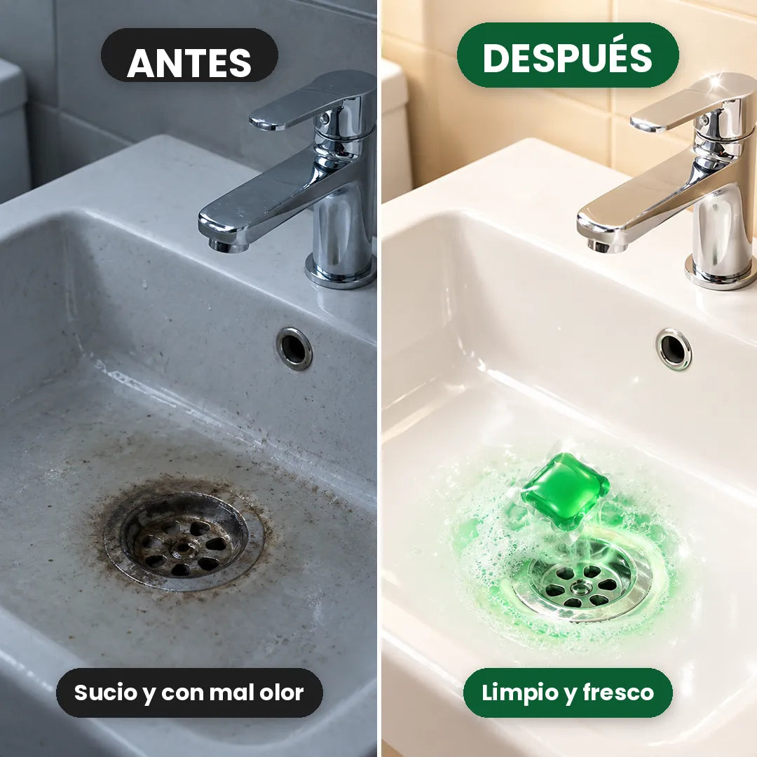 Fizlio Adiós Olor – 30 cápsulas para desagüe